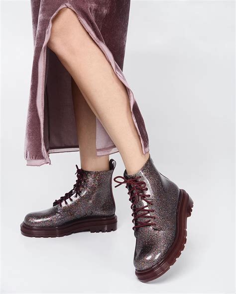 Melissa Coturno Women's Jelly Combat Military Boot.